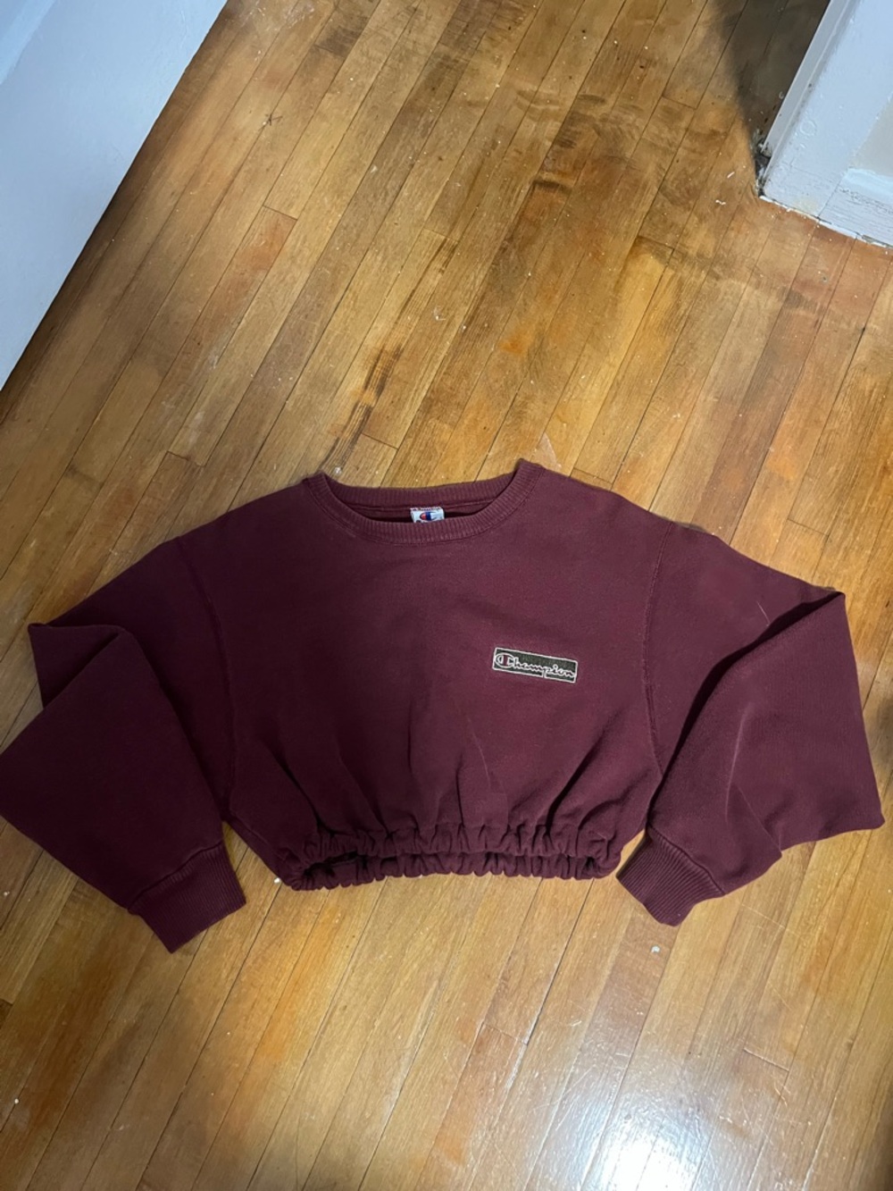 Vintage 90s Cropped Champion Crewneck Made in USA